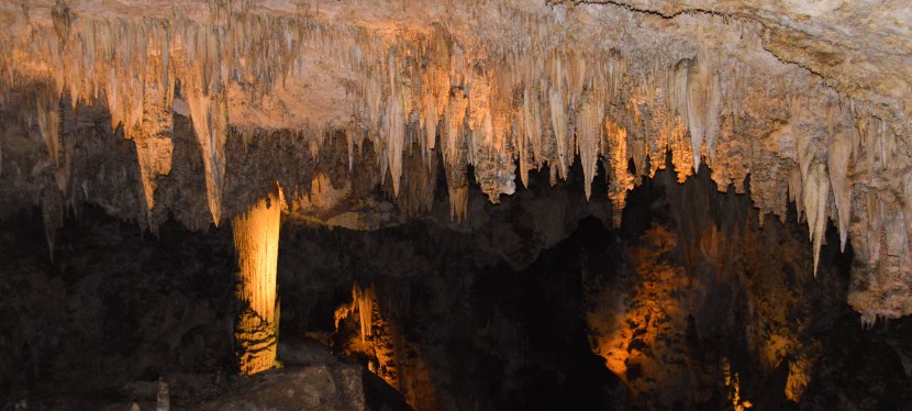 Carlsbad Caverns: we’re going in..